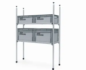 Regał 40x30x2 - 2 półki
